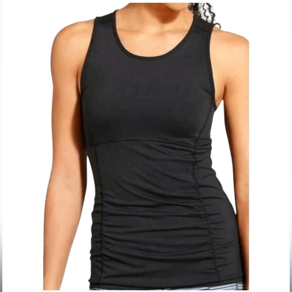 Athleta Black Stealth Compression Sculptek Tank Top Size Small